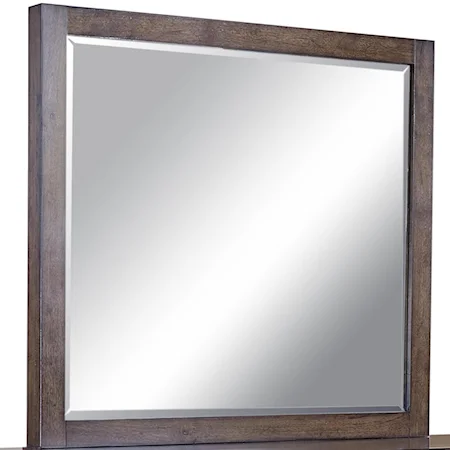 Mirror with Beveled Glass